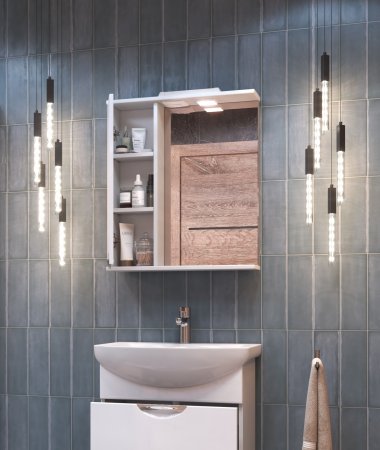 Зеркало со шкафом VIGO Callao z.CAL.60.L.El, 60 см 