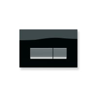 Кнопка смыва Koller Pool Alcora ST 1200 Integro Black Glass черное стекло Кнопка смыва Koller Pool Alcora ST 1200 Integro Black Glass черное стекло