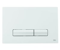 Кнопка смыва OLI Glam Olipure 139178 белая матовая