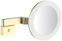 Зеркало косметическое с подсветкой TIMO Petruma 15276/17, матовое золото