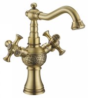 Смеситель Zorg Antic A 7008U-BR для раковины