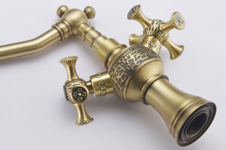 Смеситель Zorg Antic A 7008U-BR для раковины 