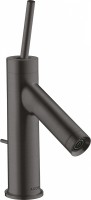 Смеситель Axor Starck 10116340 для раковины, шлифованный черный Смеситель Axor Starck 10116340 для раковины, шлифованный черный