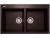 Мойка для кухни каменная Longran Amanda AMG 86x50 Марон 