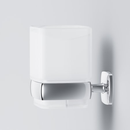 Стакан для зубных щеток AM.PM Gem A9034300 Хром Белый 