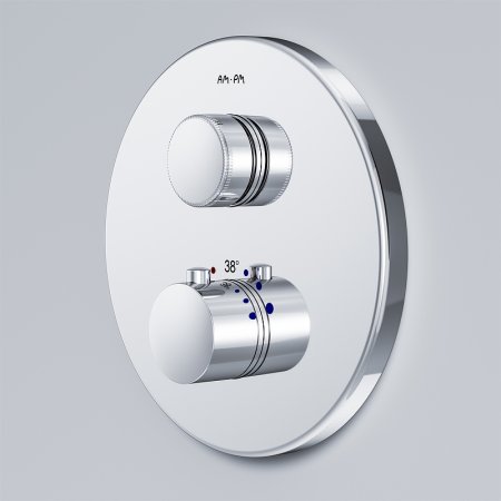 Смеситель для душа AM.PM Inspire 2.0 F50A75700 с термостатом Хром 