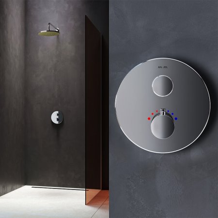 Смеситель для душа AM.PM Inspire 2.0 F50A75700 с термостатом Хром 