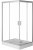 Душевой уголок AM.PM Gem 120x90 W90G-404-120290-MT профиль Хром матовый стекло прозрачное 