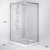 Душевой уголок AM.PM Gem 120x90 W90G-404-120290-MT профиль Хром матовый стекло прозрачное 