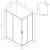 Душевой уголок AM.PM Gem 120x90 W90G-404-120290-MT профиль Хром матовый стекло прозрачное 