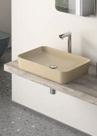 Раковина-чаша Creavit Ultra 60 UL060-00CM00E-0000 Капучино матовая 