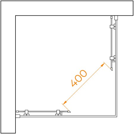 Душевой уголок RGW PA-030 700x700 