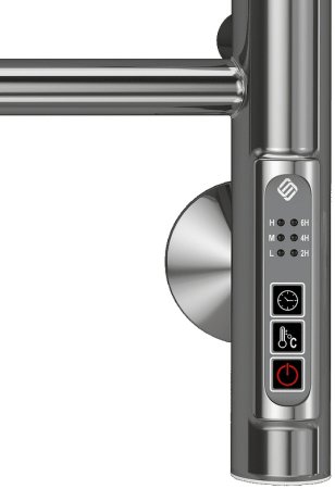 Электрический полотенцесушитель Terminus Аврора П8 400х850 4670078531162 Хром 