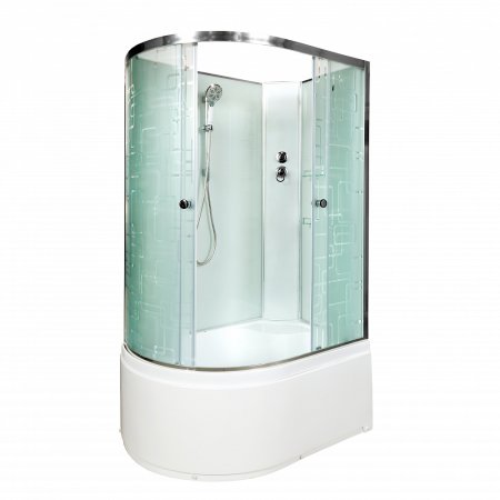 Душевая кабина Deto ЕМ4511 R N (без крыши) 