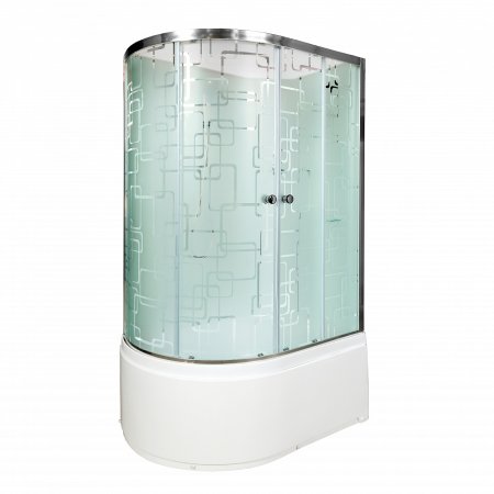Душевая кабина Deto ЕМ4511 R N (без крыши) 