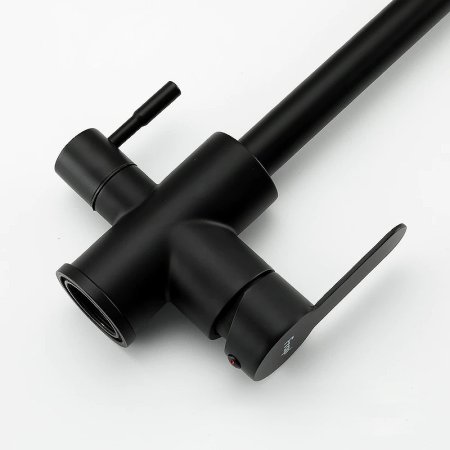 Смеситель для кухни Frap H801 F43801-6 Черный матовый 