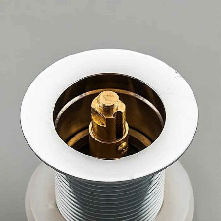 Донный клапан Frap F65-4 click-clack Хром 