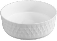 Раковина-чаша Allen Brau Fantasy Romb 36 4.11033.21 Белая матовая