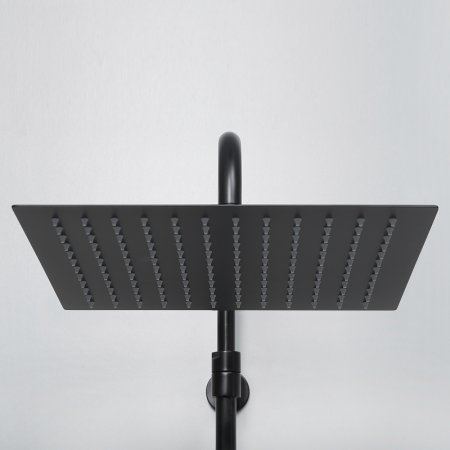 Душевая система WasserKRAFT A29901 с термостатом Черная матовая 