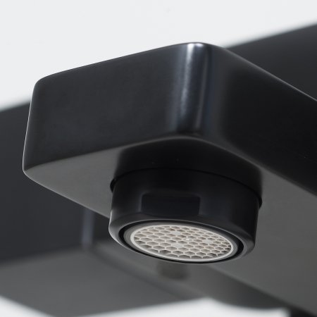 Душевая система WasserKRAFT A29901 с термостатом Черная матовая 