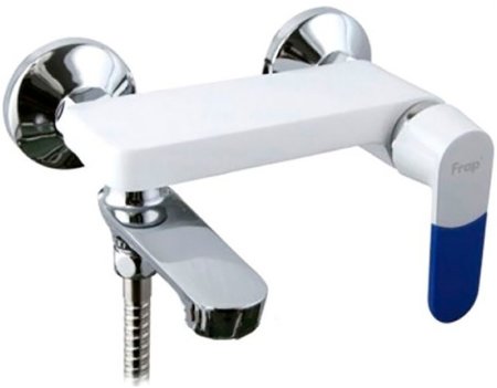 Смеситель для ванны Frap H34 F3234 Белый Хром 