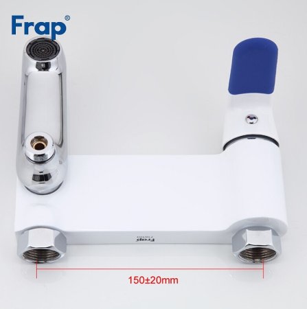 Смеситель для ванны Frap H34 F3234 Белый Хром 