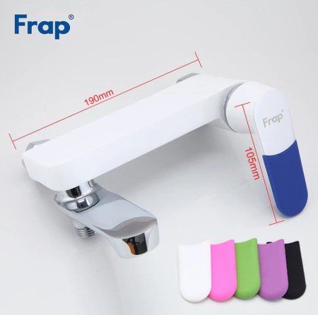 Смеситель для ванны Frap H34 F3234 Белый Хром 