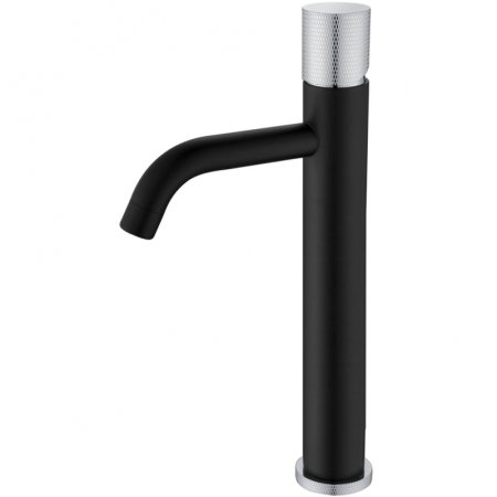 Смеситель для раковины Boheme Stick 122-BCR.2 Черный Хром 