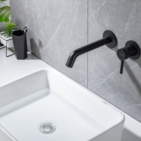 Смеситель для раковины Allen Brau Priority 5.31030-31 Черный матовый 