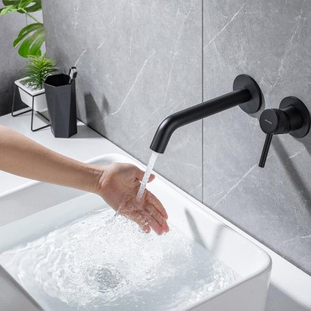 Смеситель для раковины Allen Brau Priority 5.31030-31 Черный матовый 