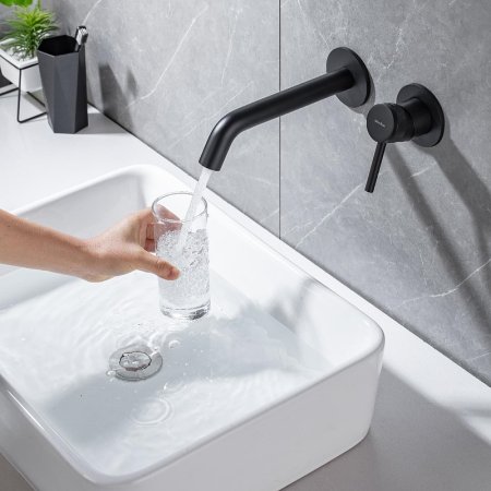 Смеситель для раковины Allen Brau Priority 5.31030-31 Черный матовый 