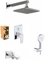 Душевая система Azario Treya AZ-15680711 Хром