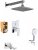 Душевая система Azario Treya AZ-15680711 Хром 