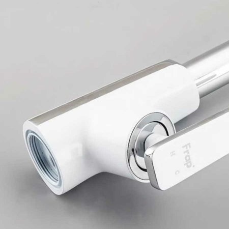 Смеситель для кухни Frap H58 F4058 Белый Хром 