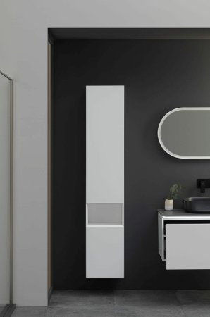 Шкаф пенал Allen Brau Infinity 35 L 1.21010.WM подвесной Белый матовый 