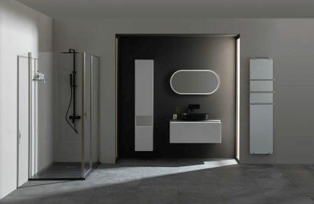 Шкаф пенал Allen Brau Infinity 35 L 1.21010.WM подвесной Белый матовый 