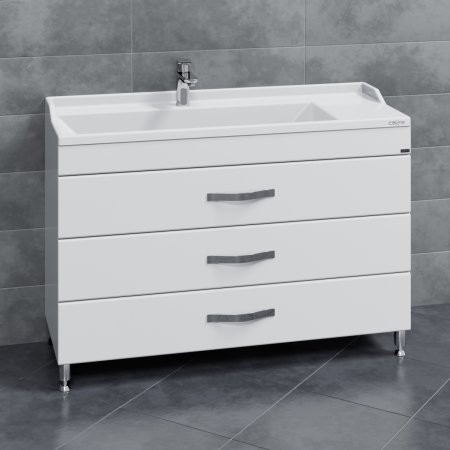 Тумба напольная Санта Виктория 120 с умывальником Sirius 120 