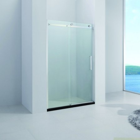 Душевая дверь Black&White Stellar Wind S218 120 2181200 профиль Хром стекло прозрачное 