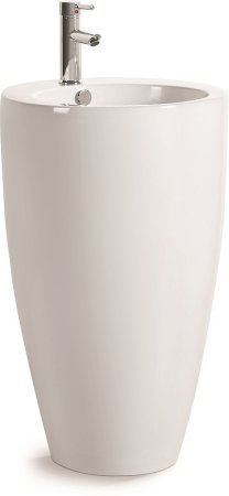 Раковина SantiLine SL-4004 белая глянцевая 