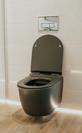 Унитаз Creto Logan L1 1001-003-L1GMAT подвесной Серый матовый с сиденьем Микролифт 