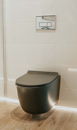 Унитаз Creto Logan L1 1001-003-L1GMAT подвесной Серый матовый с сиденьем Микролифт 