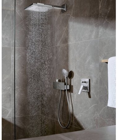 Верхний душ Hansgrohe Raindance Е Air 26238990 Полированное золото 