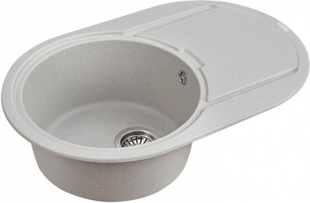 Мойка кухонная Paulmark Fittich PM317650-GR серый 