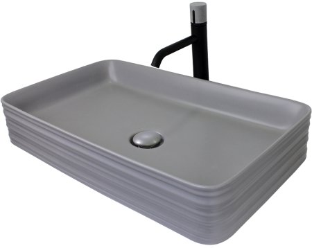 Раковина-чаша Bronze de Luxe Trend 66 1363-MG Серая 