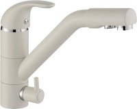 Смеситель для кухонной мойки Paulmark Holstein Ho213013-331 , белый