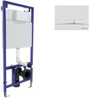 Инсталляция Berges Novum 040250 для унитаза с Белой клавишей смыва