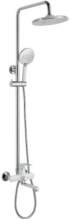 Душевая система Frap H49 F2449 Белая Хром 