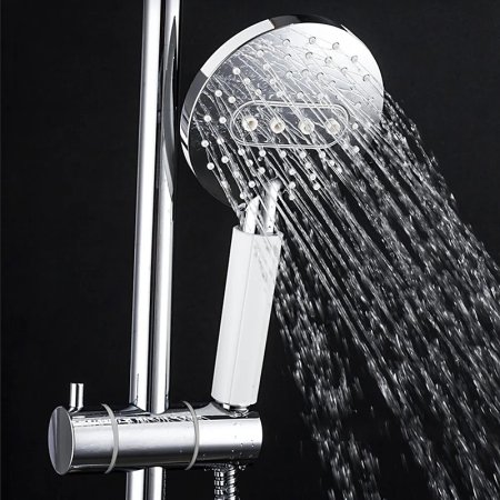 Душевая система Frap H49 F2449 Белая Хром 