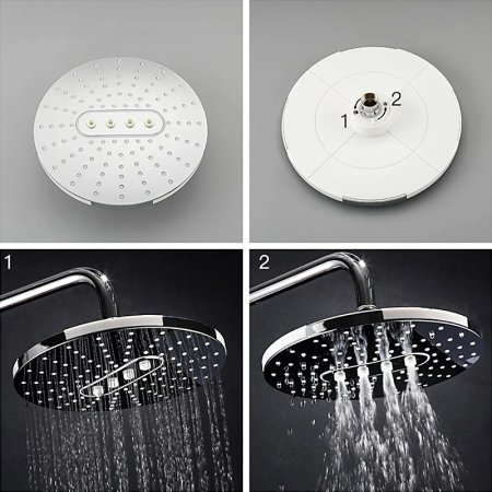 Душевая система Frap H49 F2449 Белая Хром 