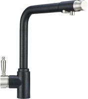 Смеситель Granula GR-2301 для кухонной мойки, шварц